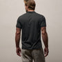 Luxe Lotus Jersey Polo in Carbon | James Perse Los Angeles