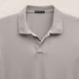 Luxe Lotus Jersey Polo in Fog | James Perse Los Angeles