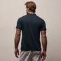 Luxe Lotus Jersey Polo in French Navy | James Perse Los Angeles