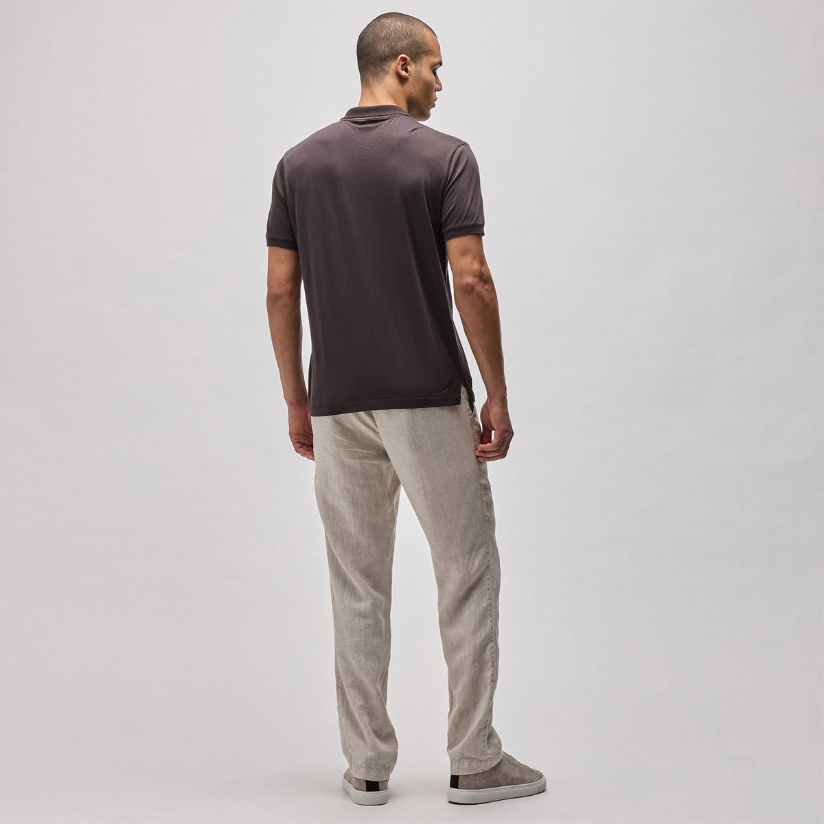 Luxe Lotus Jersey Polo in Kona | James Perse Los Angeles