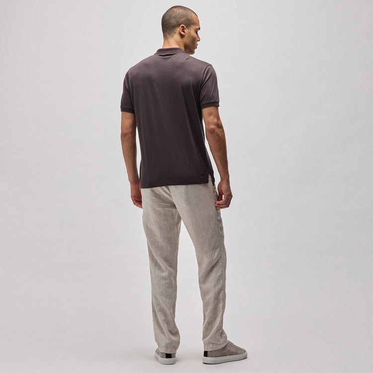 Luxe Lotus Jersey Polo in Kona | James Perse Los Angeles