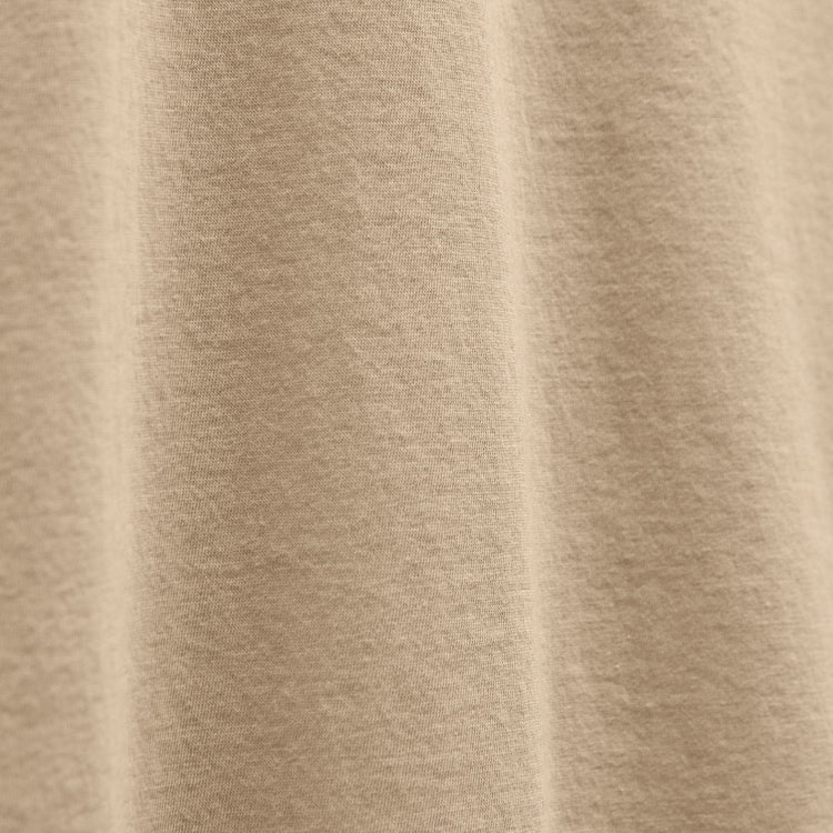 Luxe Lotus Jersey Polo in Light Khaki | James Perse Los Angeles