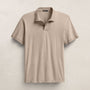 Luxe Lotus Jersey Polo in Overcast | James Perse Los Angeles