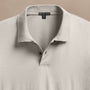 Luxe Lotus Jersey Polo in Salt | James Perse Los Angeles