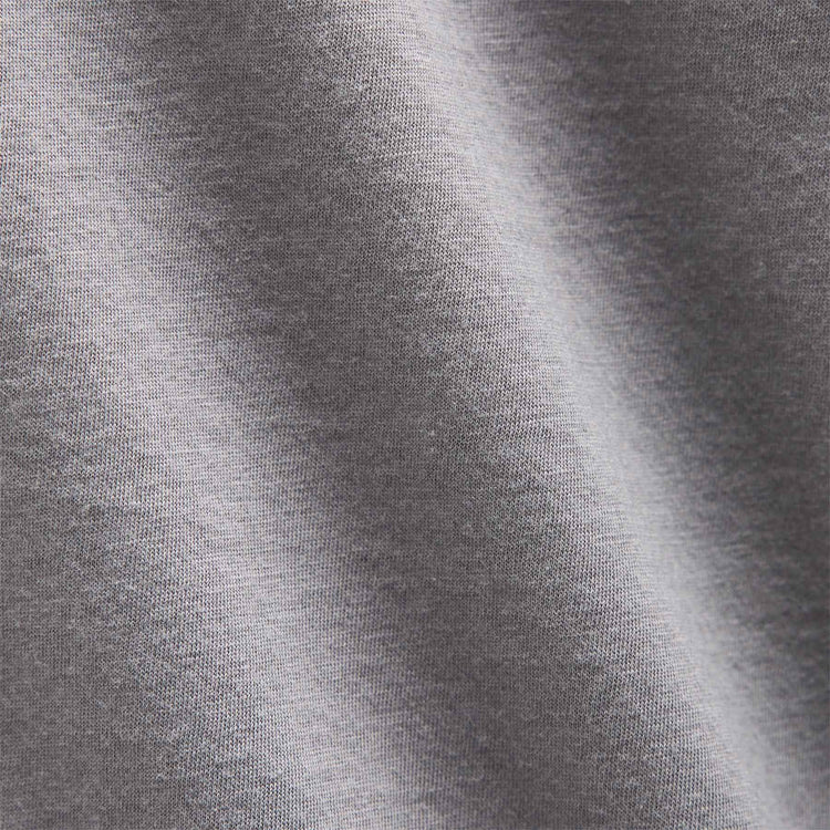Luxe Lotus Jersey Polo in Silver Grey | James Perse in Los Angeles