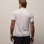 Luxe Lotus Jersey Polo in White | James Perse Los Angeles