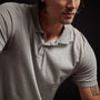 Luxe Lotus Jersey Polo in Paver | James Perse Los Angeles