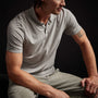 Luxe Lotus Jersey Polo in Paver | James Perse Los Angeles