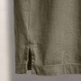 Luxe Lotus Jersey Long Sleeve Polo in Birch | James Perse Los Angeles