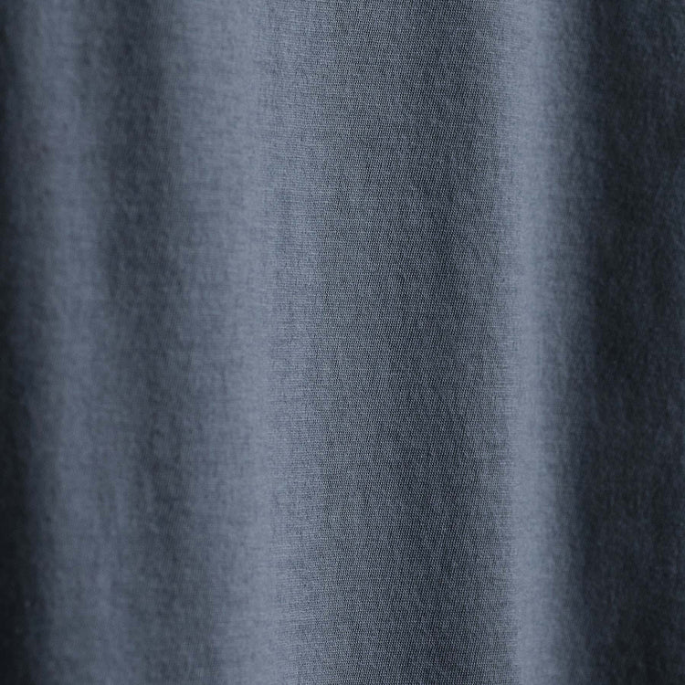 Luxe Lotus Jersey Long Sleeve Polo in Cascade | James Perse Los Angeles