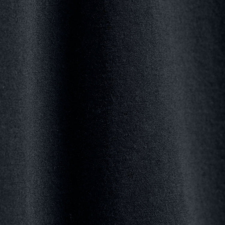 Luxe Lotus Jersey Long Sleeve Polo in French Navy | James Perse Los Angeles