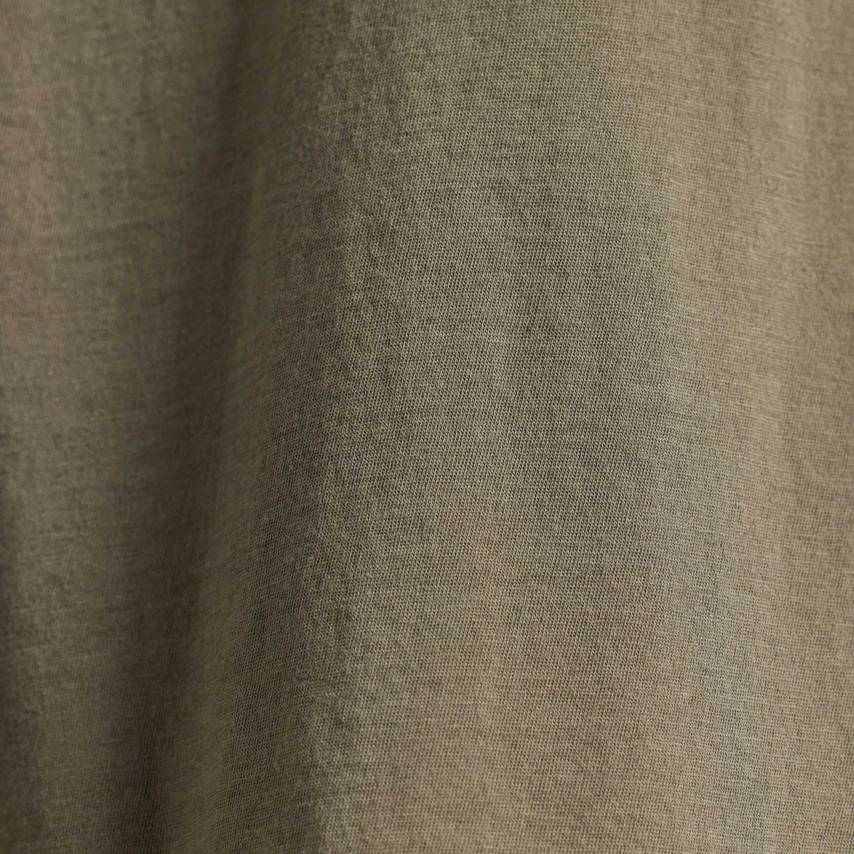 Luxe Lotus Jersey Long Sleeve Polo in Peet | James Perse Los Angeles