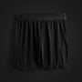 Luxe Lotus Relaxed Fit Boxer Short in Black | James Perse Los Angeles FLAT