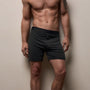 Luxe Lotus Relaxed Fit Boxer Short in Carbon | James Perse Los Angeles