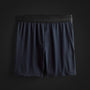 Luxe Lotus Relaxed Fit Boxer Short in French Navy | James Perse Los Angeles FLAT