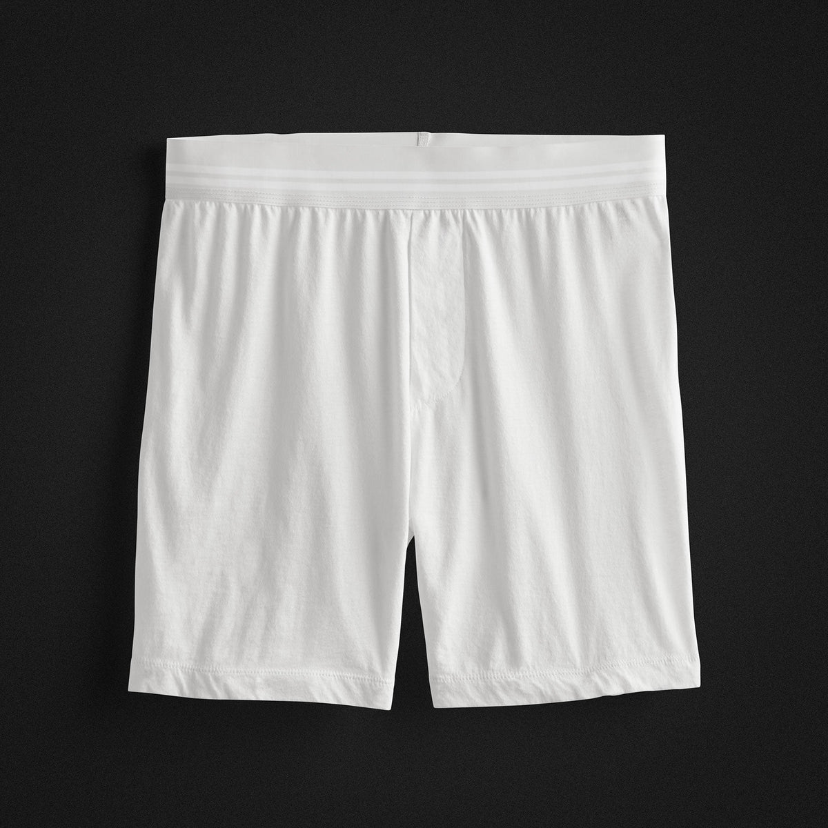 Relaxed Fit Boxer Short 3 Pack - Black/White/French Navy