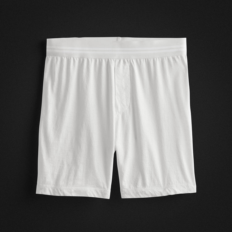 Relaxed Fit Boxer Short 3 Pack - Black/White/French Navy