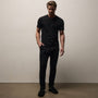 Elevated Lotus Jersey Lounge Tee in Black | James Perse Los Angeles