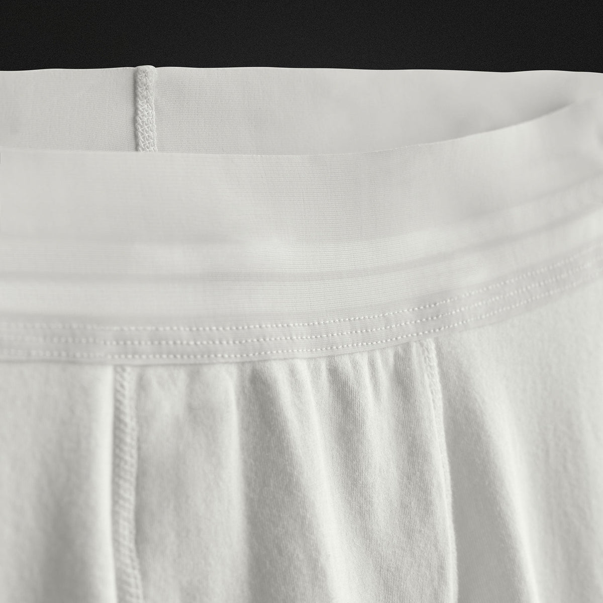 Elevated Lotus Sport Boxer Short in White | James Perse Los Angeles FLAT