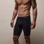 Elevated Lotus Sport Boxer  Long in Black | James Perse Los Angeles
