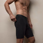 Elevated Lotus Sport Boxer  Long in Black | James Perse Los Angeles