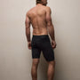 Elevated Lotus Sport Boxer  Long in Black | James Perse Los Angeles