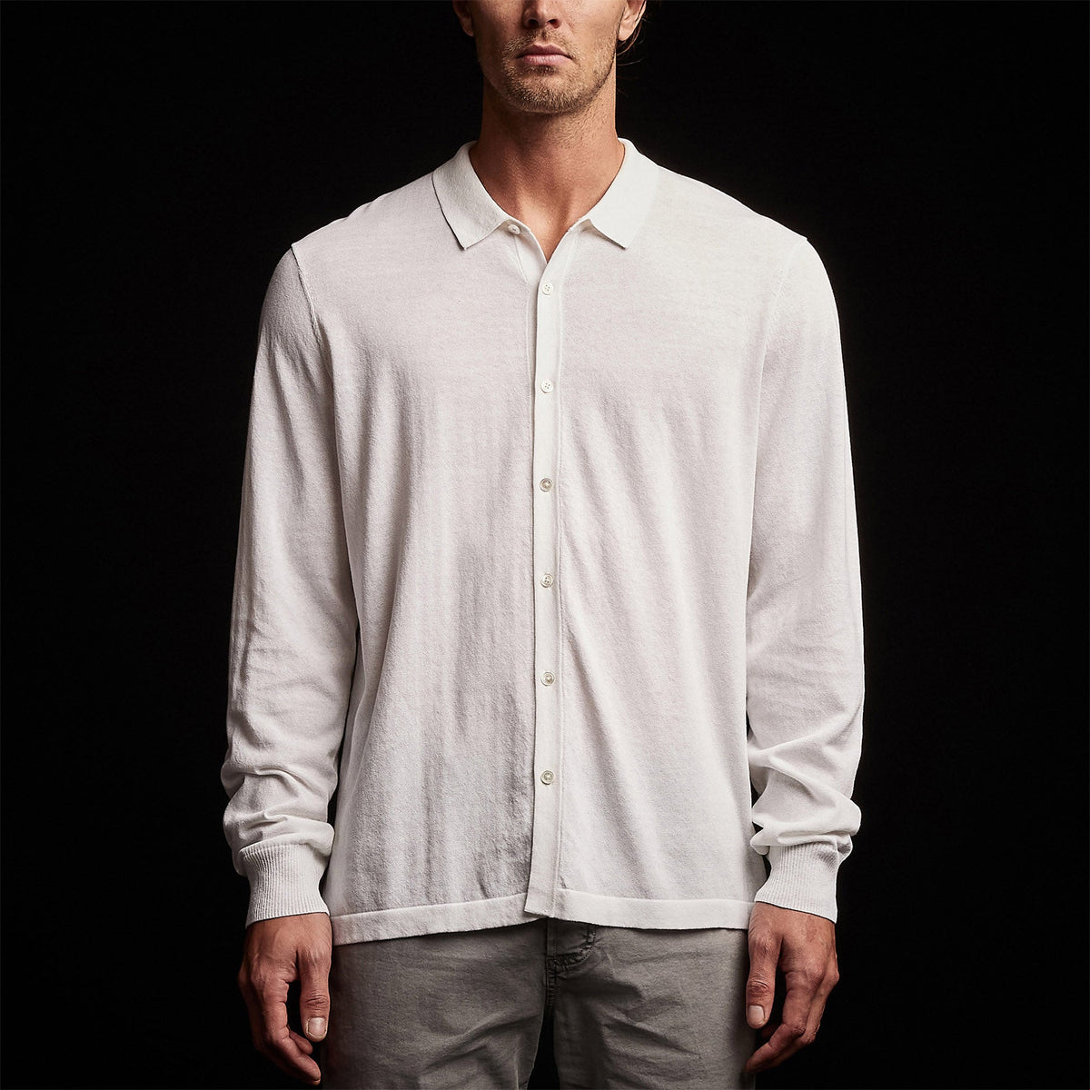 Sonoran Shirt in White | James Perse Los Angeles