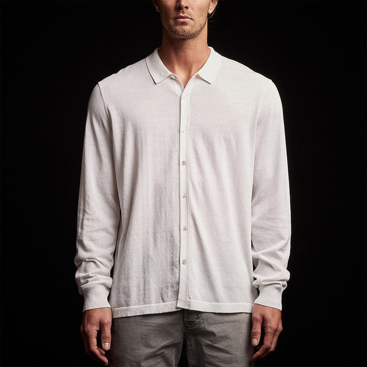 Sonoran Shirt in White | James Perse Los Angeles