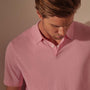 San Jacinto Knit Polo in Peony | James Perse Los Angeles