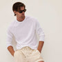 Colony Knit Crew in White | James Perse Los Angeles