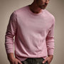 Stretch Cotton Crew Sweater in Peony | James Perse Los Angeles