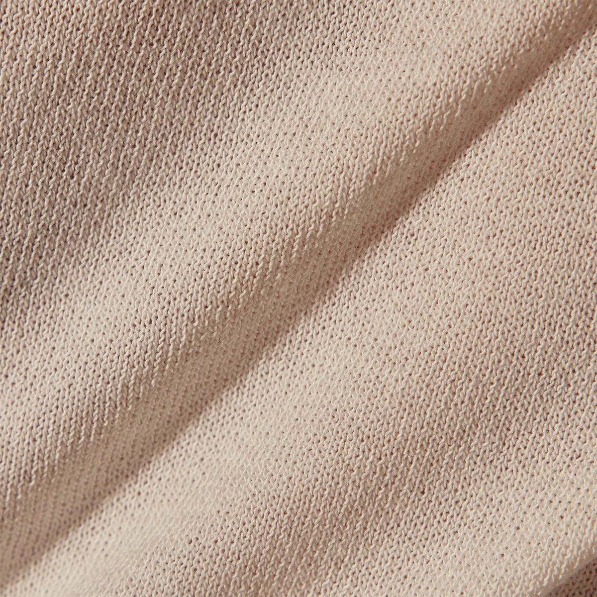 Stretch Cotton Crew Sweater in White | James Perse Los Angeles