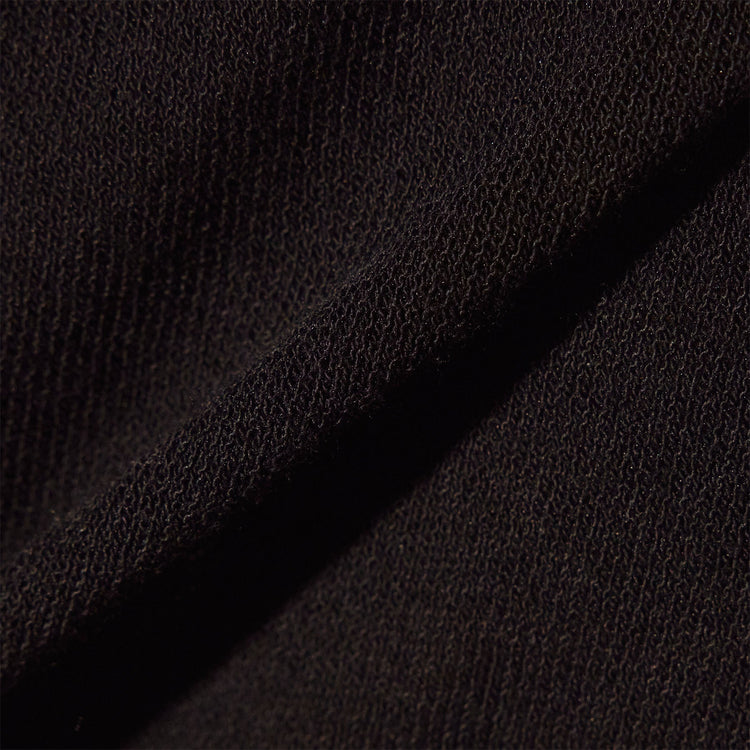 Double Retro Stripped Polo in Black/Flint | James Perse Los Angeles