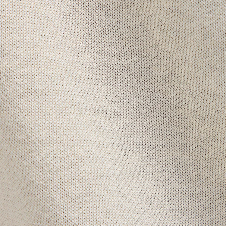 Stretch Cotton Tipped Shirt in Ivory/Porcupine | James Perse in Los Angeles