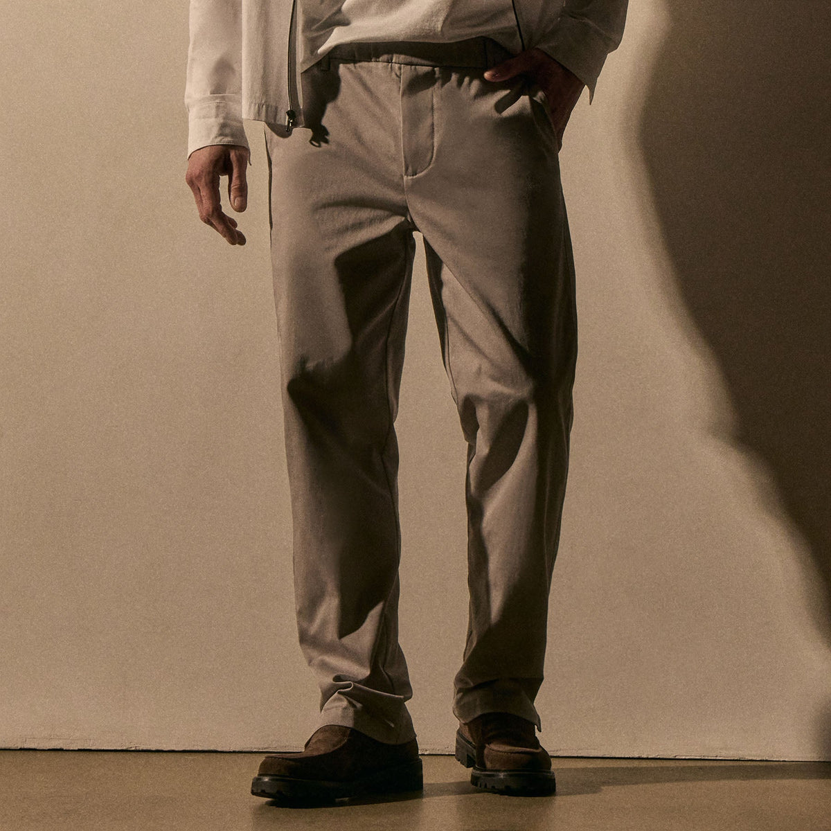 Men's Military Loafer in Cafe | James Perse Los Angeles