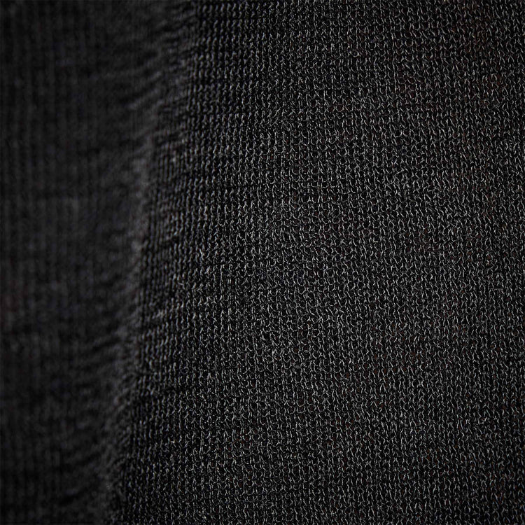 Fine double Layer Raglan Long Sleeve in Black/Navy | James Perse Los Angeles