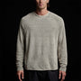 Fine double Layer Raglan Long Sleeve in Natural/Navy | James Perse Los Angeles