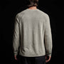 Fine double Layer Raglan Long Sleeve in Natural/Navy | James Perse Los Angeles