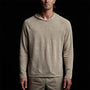 Fine Linen Double Layer Hoody in Natural/Military | James Perse Los Angeles