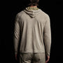 Fine Linen Double Layer Hoody in Natural/Military | James Perse Los Angeles