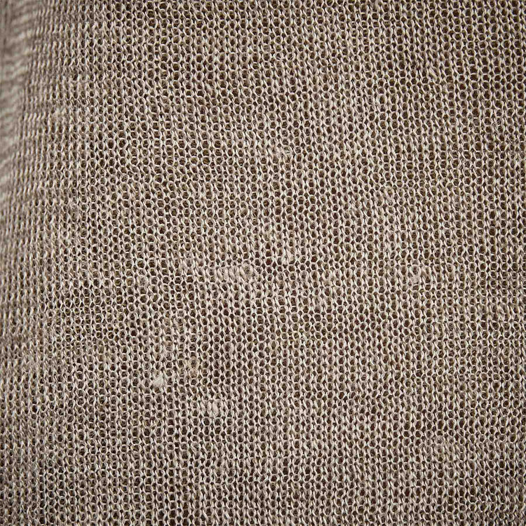 Fine Linen Double Layer Hoody in Natural/Military | James Perse Los Angeles
