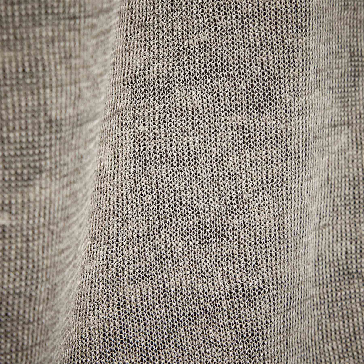 Fine Linen Double Layer Polo in Natural/Black | James Perse Los Angeles