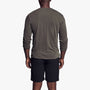 Double Layer Camo Lined Crew In Tent/Tent Camo | James Perse Los Angeles