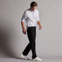 Poplin Striped Shirt in Light Blue Stripe | James Perse Los Angeles