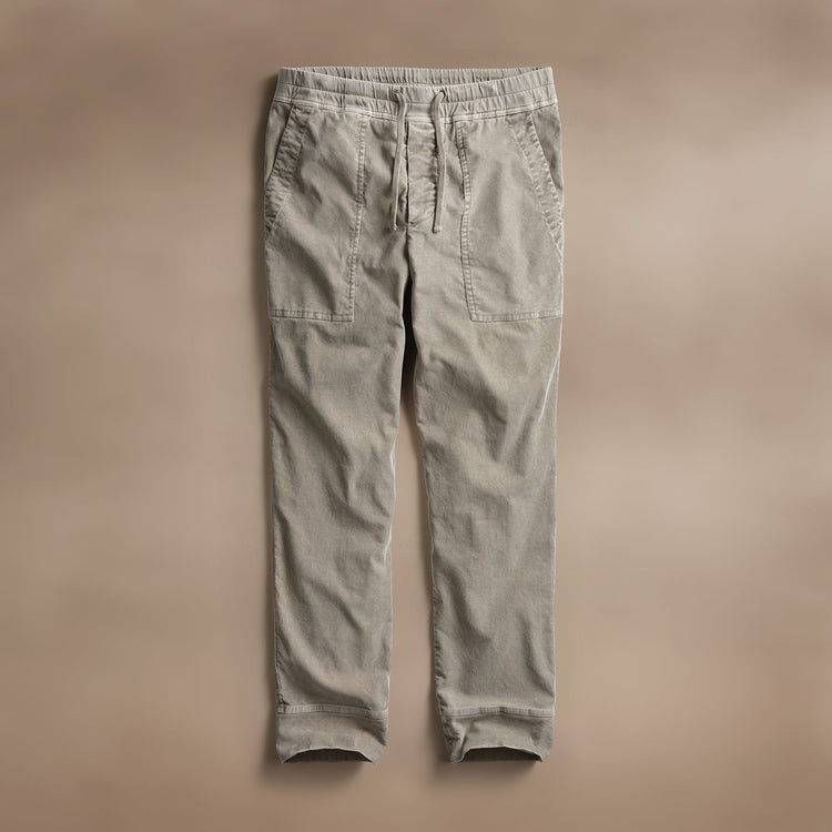 Corduroy Utility Pant  in Light Tan Pigment | James Perse Los Angeles