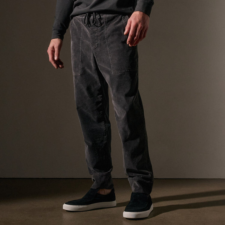 Corduroy Utility Pant in Magma Pigment | James Perse Los Angeles