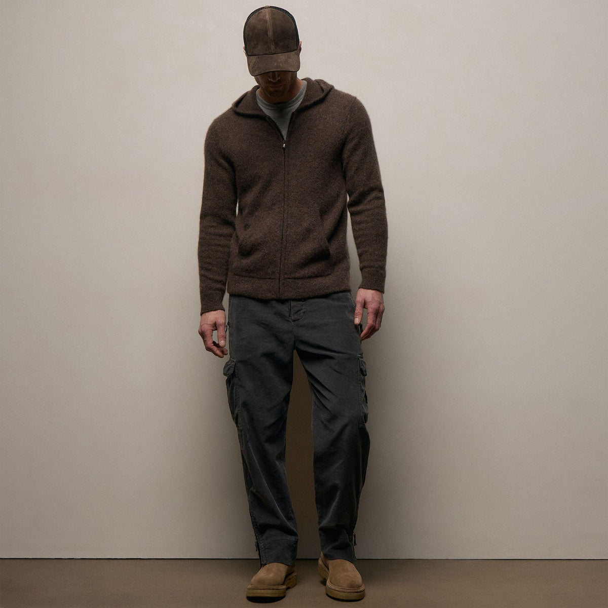 Corduroy Utility Pant in Magma Pigment | James Perse Los Angeles
