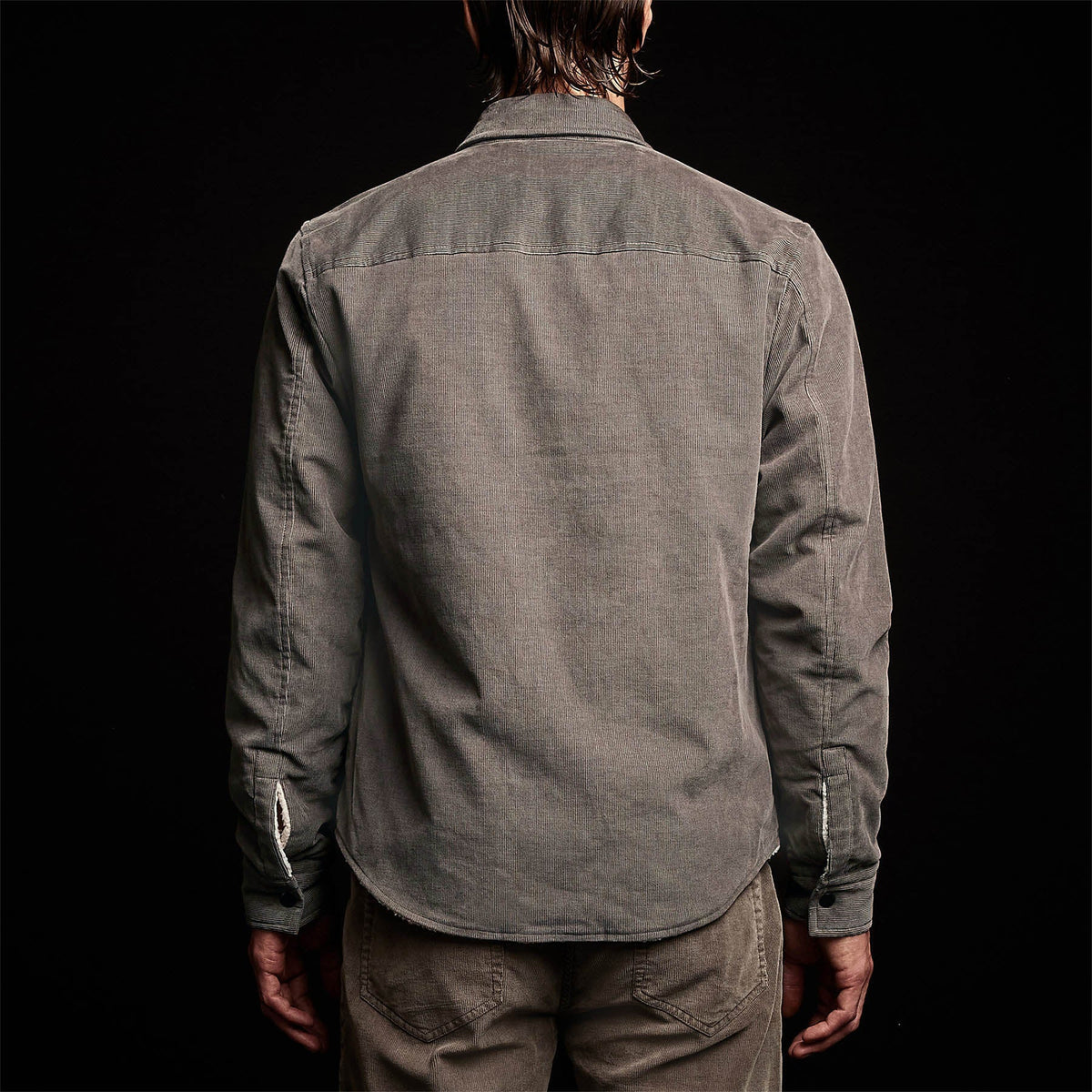 Corduroy Sherpa Jacket in Burro | James Perse Los Angeles
