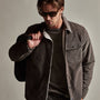 Corduroy Sherpa Lined Jacket in Burro | James Perse Los Angeles