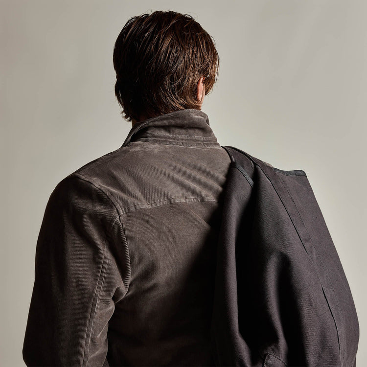 Corduroy Sherpa Lined Jacket in Burro | James Perse Los Angeles